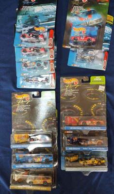 Hot wheels racing series includes some pit crew