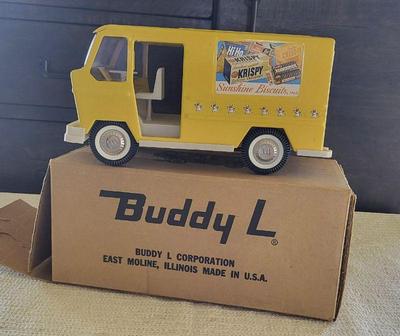 Vintage buddy l sunshine biscuits die cast delivery van
