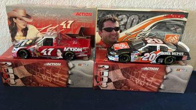 Action racing collectables tony stewart truck stock car