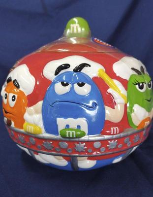 Rare red m m cookiecandy chefs container