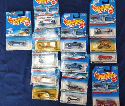 Hot wheels 1st editions 1998 partial set)