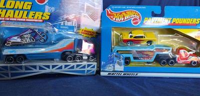 Hot wheels haulers