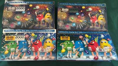 Limited edition of m m 2000 millennium party box set of 4
