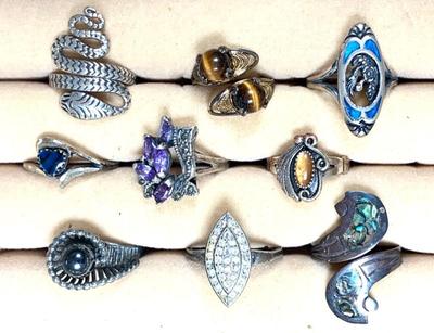 Sterling rings
