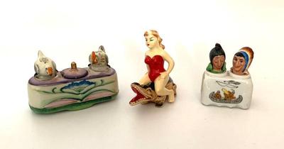 Included in this sale is a large collection of vtg. S & P shakers