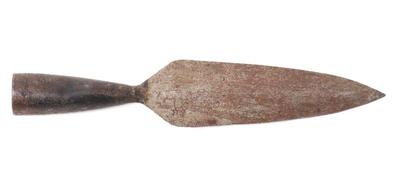 Lot 44 indo persian spear head 18th 19th c.
