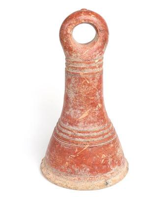Lot 444 20th c african terracotta bed post