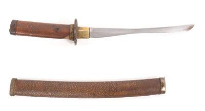 Lot 50 chinese dagger with scabbard