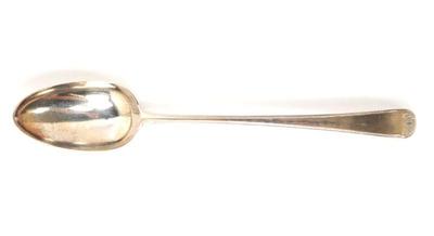 Lot 148 sterling silver serving spoon by hester bateman