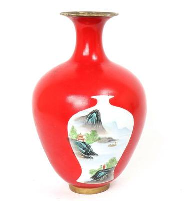 Lot 355 chinese porcelain painted vase