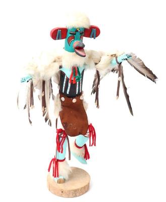 Lot 384 vintage navajo eagle dancer kachina doll