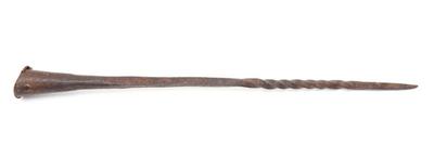 Lot 29 spanish colonial twisted spear 18th 19th c.