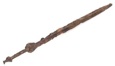 Lot 95 large luristan iron sword