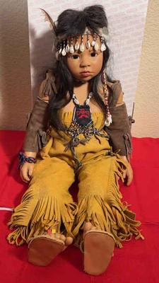 Gotz wovoka native american doll
