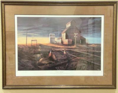 Prairie skyline byterry redlin signed