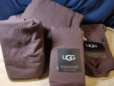 Brown king ugg sheets