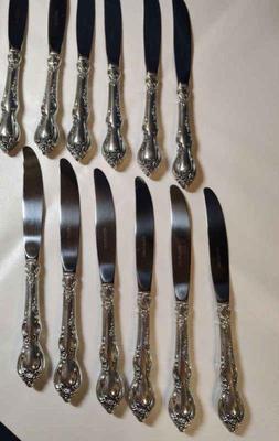 Towle sterling 1967 spanish provincial dinner knives