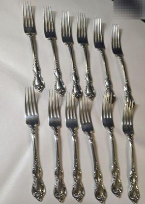 Towle sterling 1967 spanish provincial dinner forks