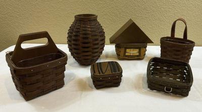 Longaberger christmas and accent baskets