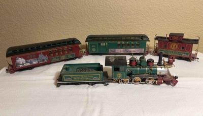 Thomas kinkade christmas express train