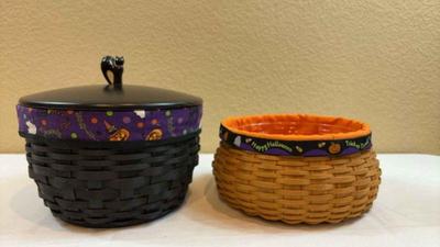 Longaberger halloween baskets