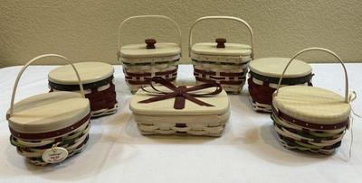 Longaberger christmas baskets 1