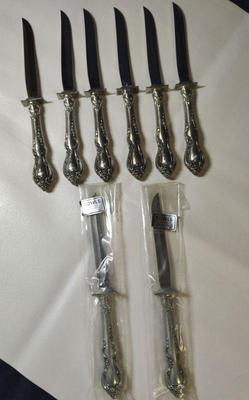 Towle sterling 1967 spanish provincial steak knives