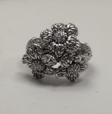 John hardy sterling diamond ring