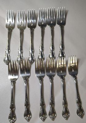 Towle sterling 1967 spanish provincial salad forks