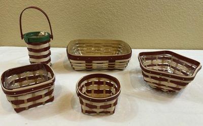 Longaberger christmas baskets 2