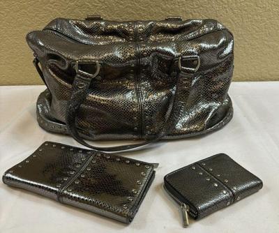 Authentic michael kors handbag wallet and coin purse