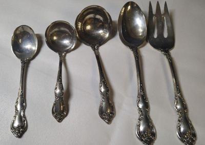 Towle sterling spanish provincial serving pieces