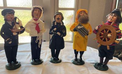 Nautical byers choice carolers