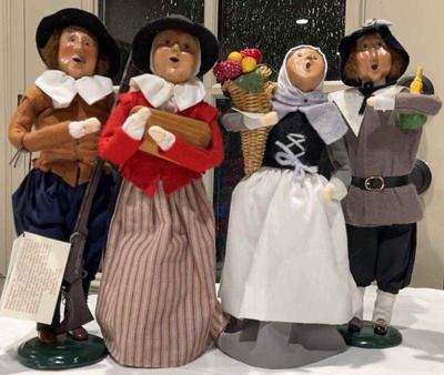 Byers choice carolers pilgrims