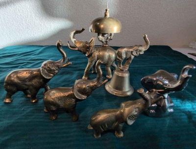 Brass elephants 2 wbells