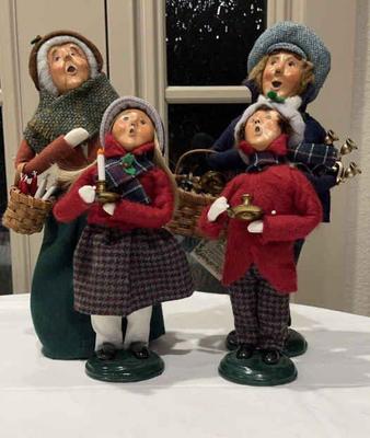 Byers choice carolers candlestick makers