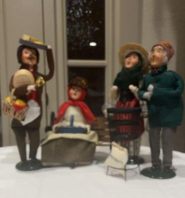 Byers choice carolers cries of london group