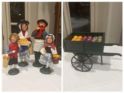 Byers choice carolers oranges vendor family