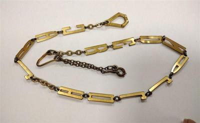 CARL HOLLANDER watch fob chain