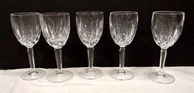 WATERFORD CRYSTAL WINE GOBLETS