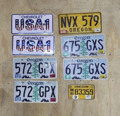 License plates