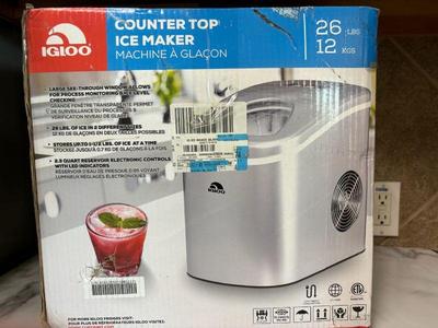 Igloo counter top ice maker