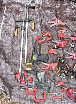 Lot of clamps