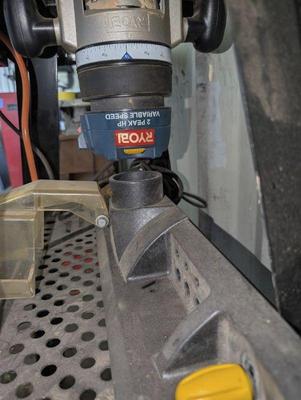 Wolfcraft router stand