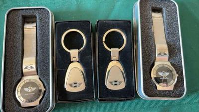 Mini cooper watches key chains
