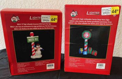 Christmas yard inflatables