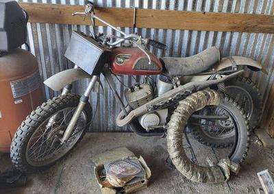 Vintage 1968 kawasaki motorcycle