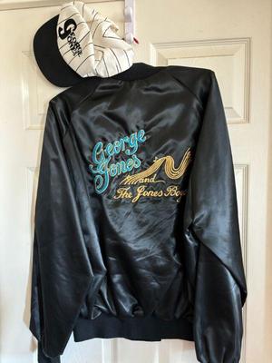 George jones jacket and hat