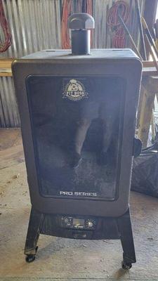 Pit boss electric pellet smoker