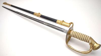 US Navy Officers Ceremonial Dress Sword & Scabbard
